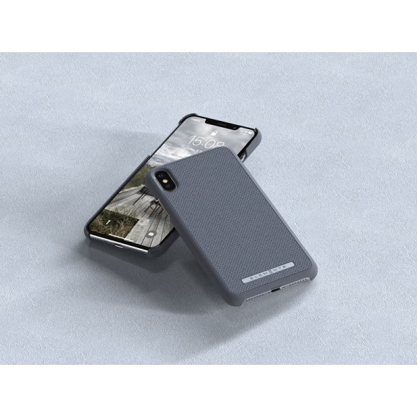 Etui Materiałowe Do iPhone XS Max Nordic Elements Original Idun Szary