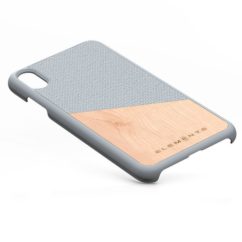Etui Drewniane Do iPhone XS Max Nordic Elements...