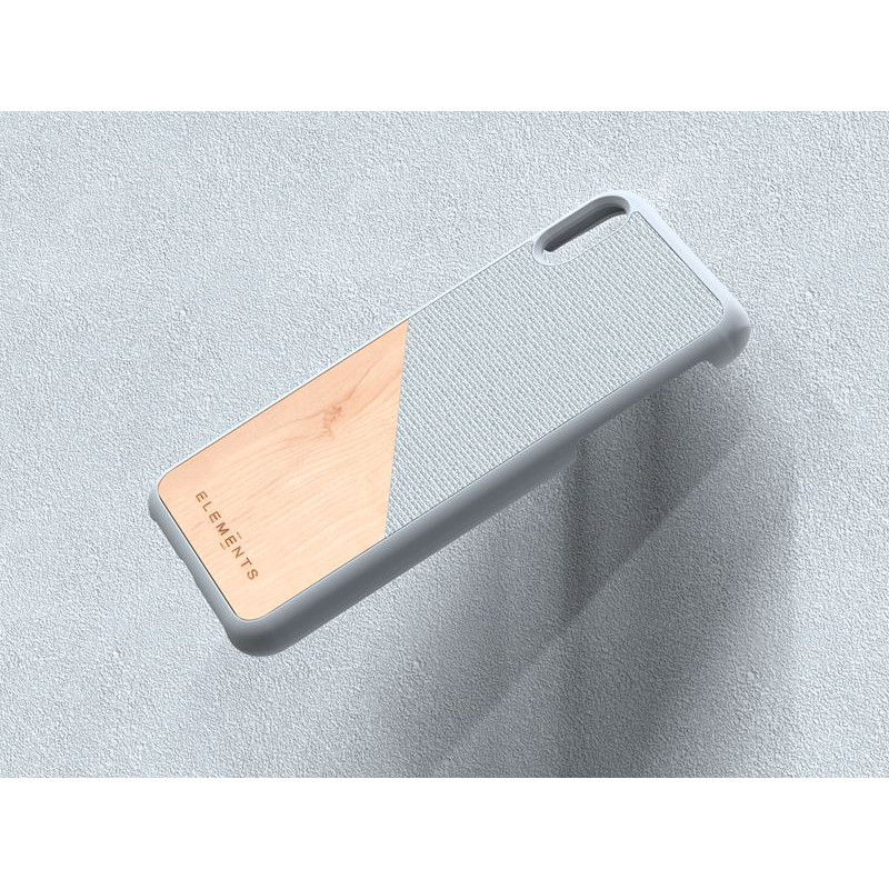 Etui Drewniane Do iPhone XS Max Nordic Elements...