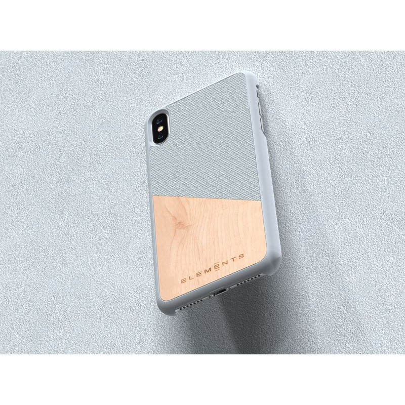 Etui Drewniane Do iPhone XS Max Nordic Elements...
