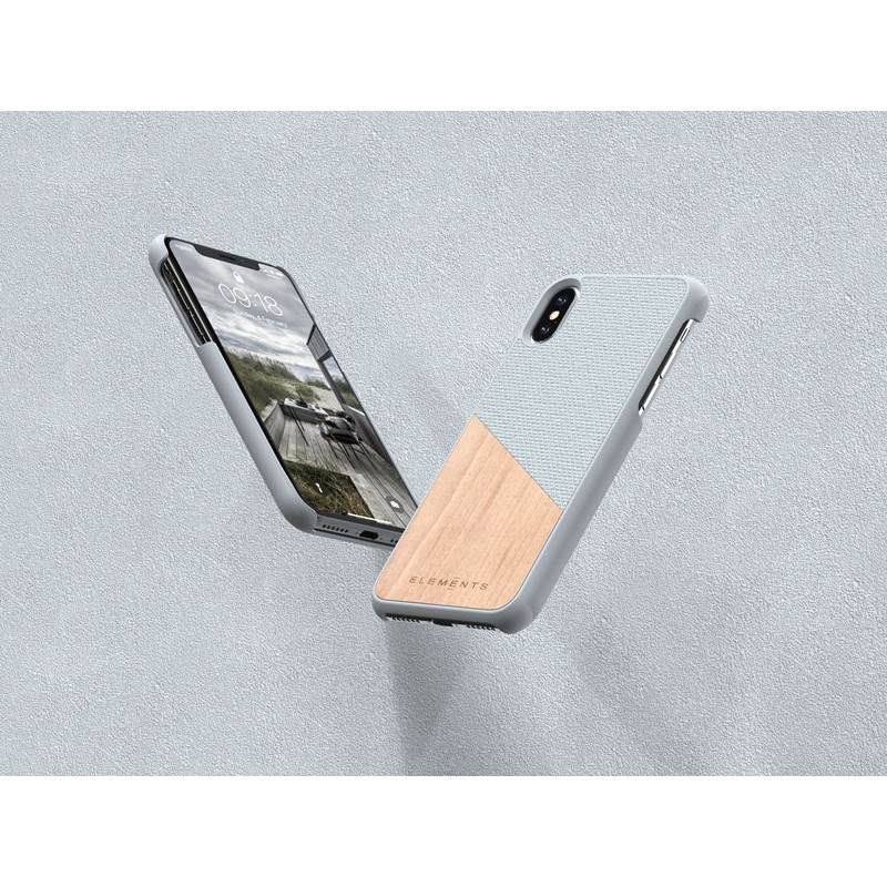 Etui Drewniane Do iPhone XS Max Nordic Elements...