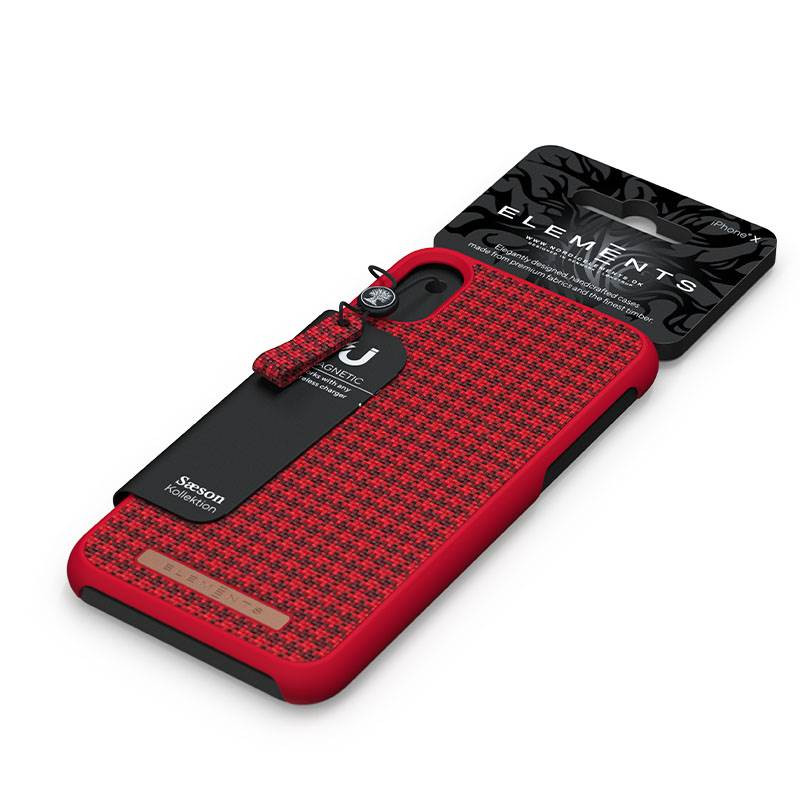 Etui Materiałowe Do iPhone XS / X Nordic...