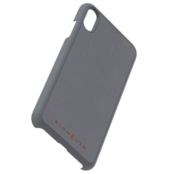 Etui Drewniane Do iPhone XS Max Nordic Elements Original Gefion Szary
