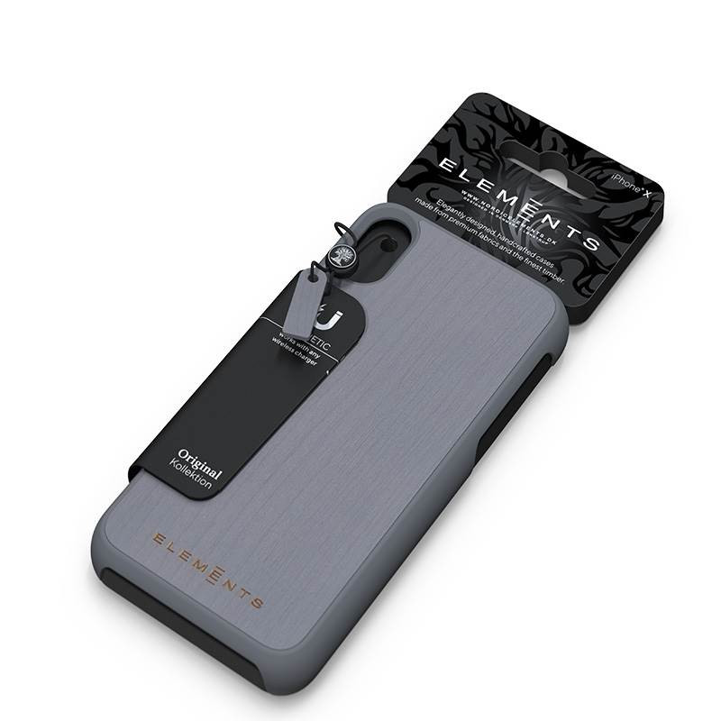 Etui Drewniane Do iPhone XS Max Nordic Elements...