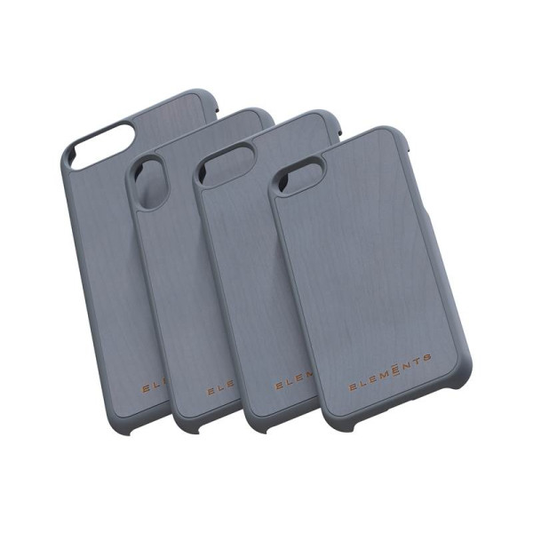 Etui Drewniane Do iPhone XS Max Nordic Elements Original Gefion Szary