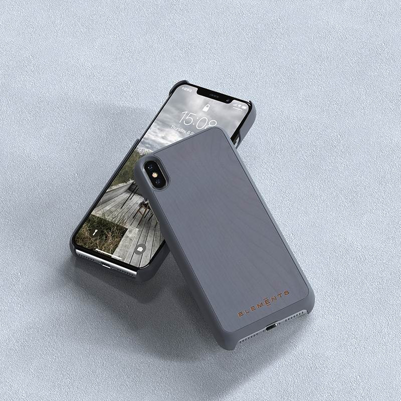 Etui Drewniane Do iPhone XS Max Nordic Elements...