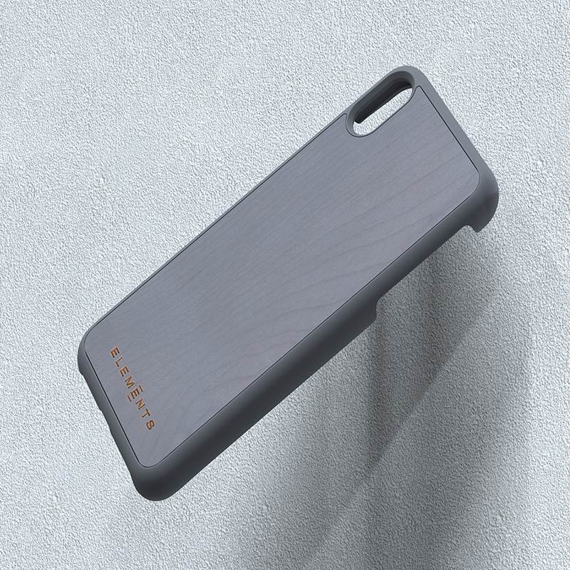 Etui Drewniane Do iPhone XS Max Nordic Elements...