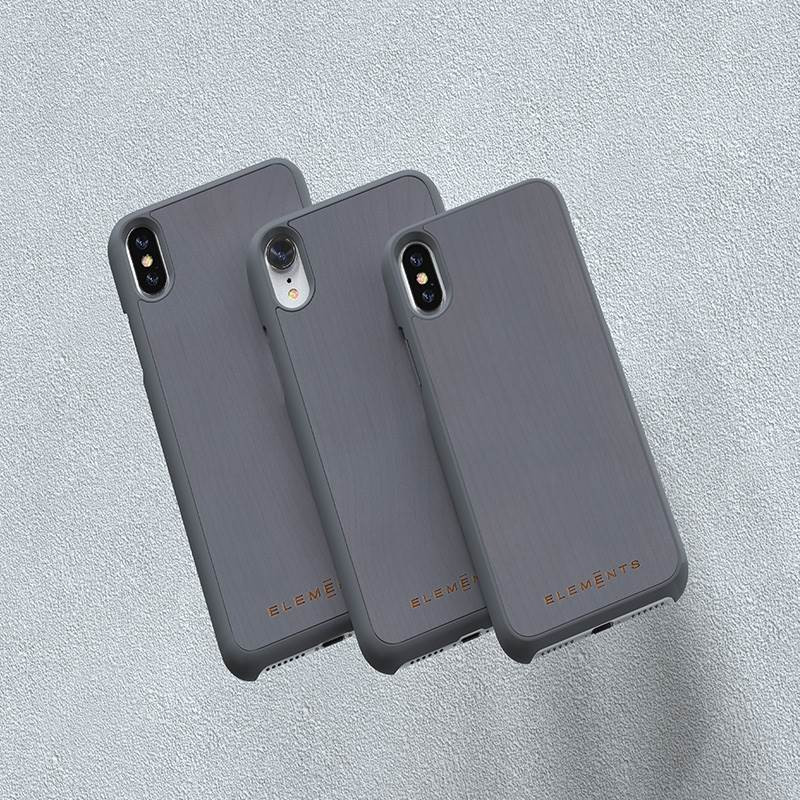 Etui Drewniane Do iPhone XS Max Nordic Elements...