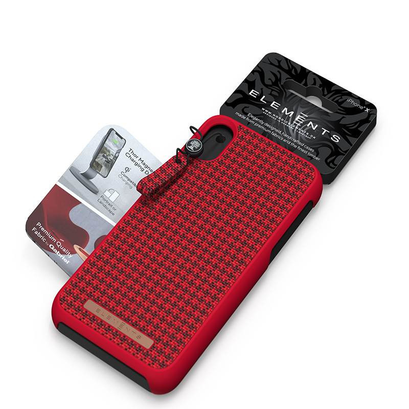 Etui Materiałowe Do iPhone XS Max Nordic...