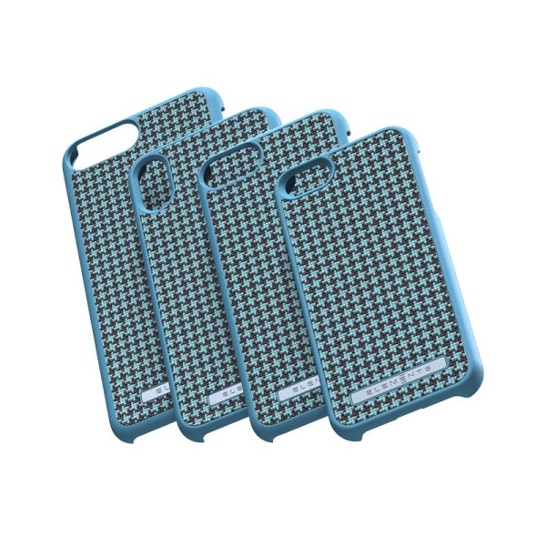 Etui Materiałowe Do iPhone XS Max Nordic Elements Saeson Idun Niebieski
