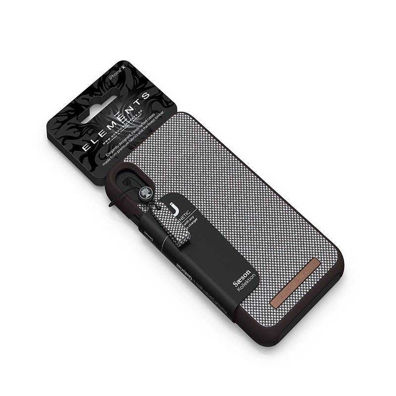 Etui Materiałowe Do iPhone XS Max Nordic...