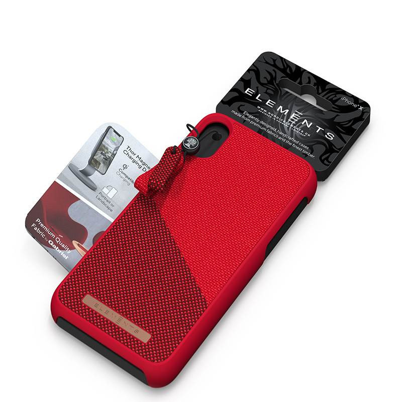 Etui Materiałowe Do iPhone XS Max Nordic...