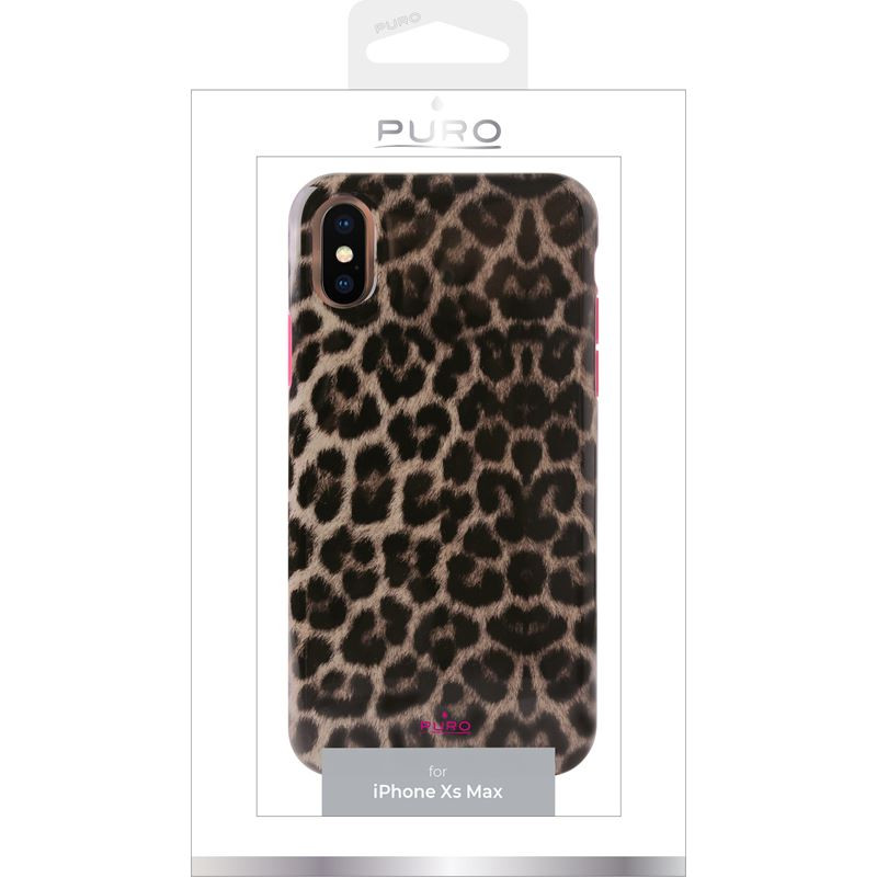 Etui Do iPhone XS Max Puro Glam Leopard Cover...