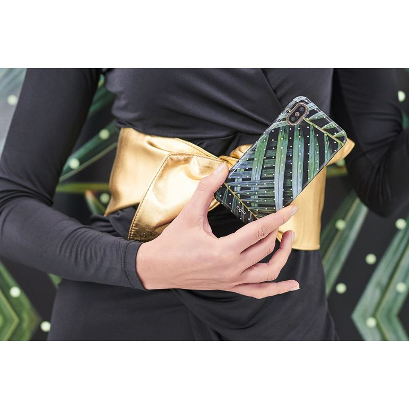 Etui Do iPhone XS Max Puro Glam Tropical Leaves...