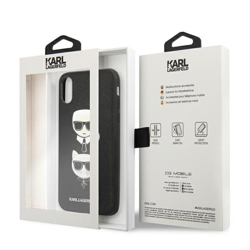 Etui Do iPhone XS Max Karl Lagerfeld Saffiano...