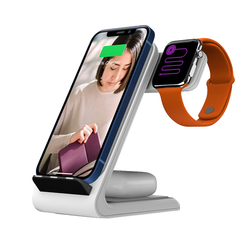 Ładowarka Bezprzewodowa 3w1 Do iPhone. AirPods...
