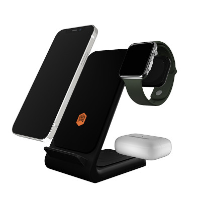 Ładowarka Bezprzewodowa 3w1 Do iPhone. AirPods I Apple...