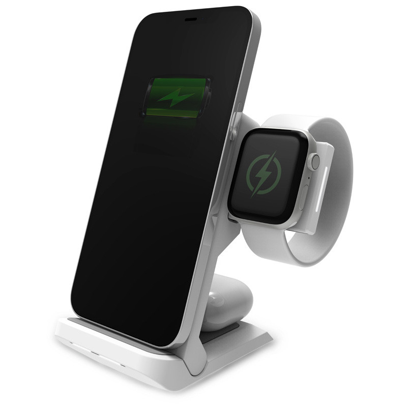 Ładowarka Bezprzewodowa Mobilna 3w1 Do iPhone...