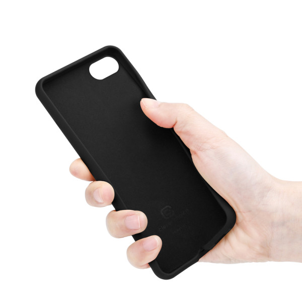 Etui Do iPhone SE ( 2022 / 2020 ) / 8 / 7 Crong Color Cover Czarny
