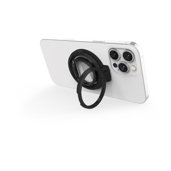 Uchwyt MagSafe Na Palec Z Funkcją Podstawki + Otwieracz STM Magloop Czarny