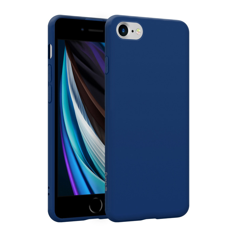 Etui Do iPhone SE ( 2022 / 2020 ) / 8 / 7 Crong Color Cover Niebieski