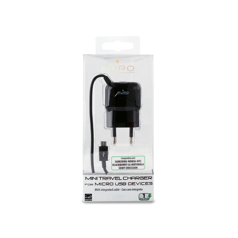 Ładowarka Sieciowa Przenośna Z Kablem Micro USB...