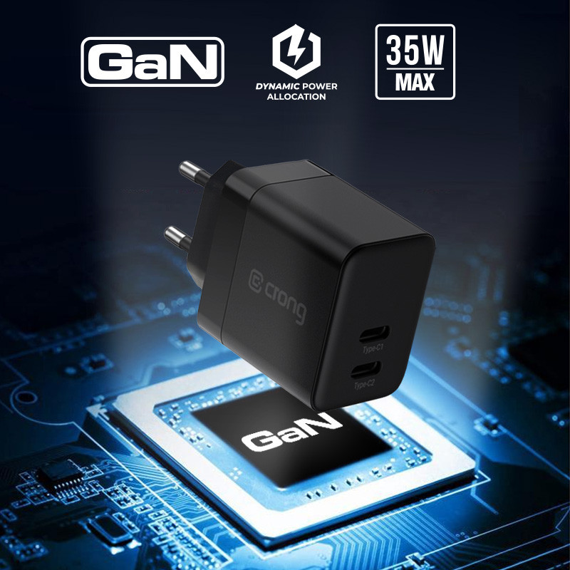 Ładowarka Sieciowa 2x USB-C 35 W Pd 3.0 Z Pps...