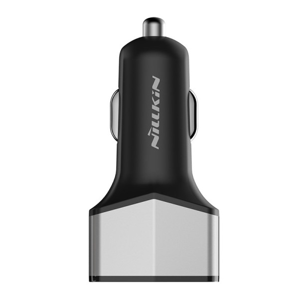 Ładowarka Samochodowa 2x USB + USB-C / 32 W Nillkin Celerity Car Charger Srebrny