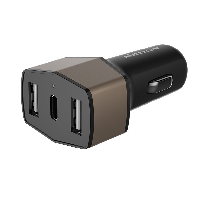 Ładowarka Samochodowa 2x USB + USB-C 32 W...
