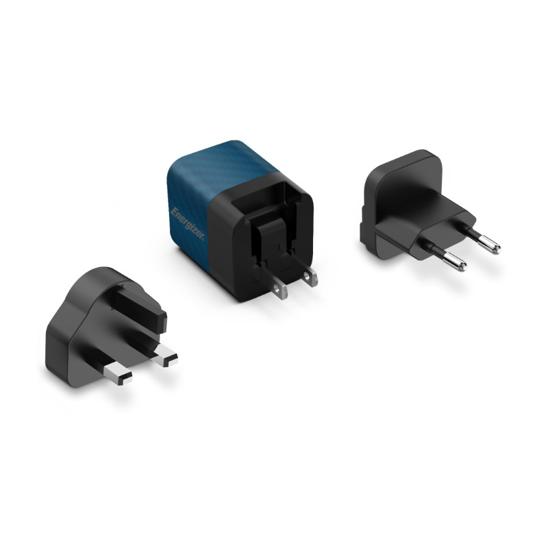 Ładowarka Sieciowa Multiplug EU / UK / US Gan...