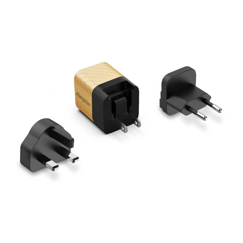 Ładowarka Sieciowa Multiplug EU / UK / US Gan...