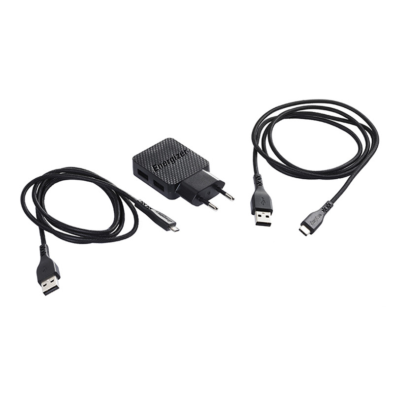 Ładowarka Sieciowa 2x USB-A 12 W + Kabel USB-C...