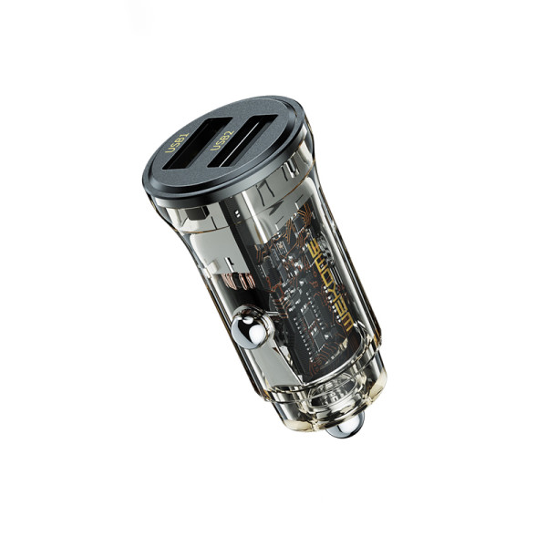 Ładowarka Samochodowa 2x USB-A Fast Charging 15 W Wekome Wp-C40 Vanguard Series Czarny
