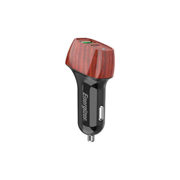 Ładowarka Samochodowa USB-C & USB-A 38 W Pd + QC 3.0 Energizer Ultimate Brązowy