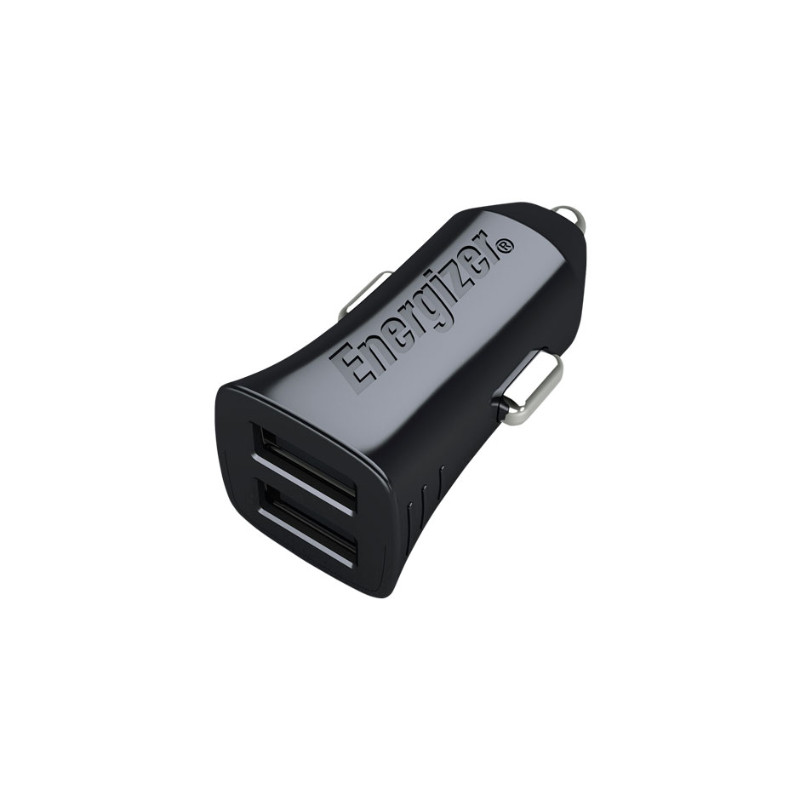 Ładowarka Samochodowa 2x USB-A 2.4A 12 W Energizer Classic Czarny