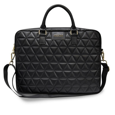 Torba Na Notebooka 15 " Guess Quilted Computer Bag Czarny