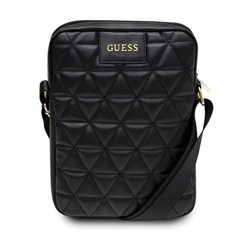 Torba Na Notebooka / Tablet 10 " Guess Quilted Tablet Bag Czarny