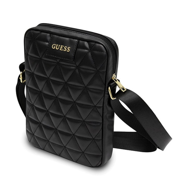 Torba Na Notebooka / Tablet 10 " Guess Quilted Tablet Bag Czarny