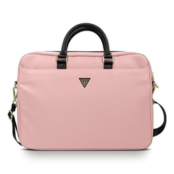 Torba Na Notebooka 15 " / 16 " Guess Nylon Computer Bag Różowy
