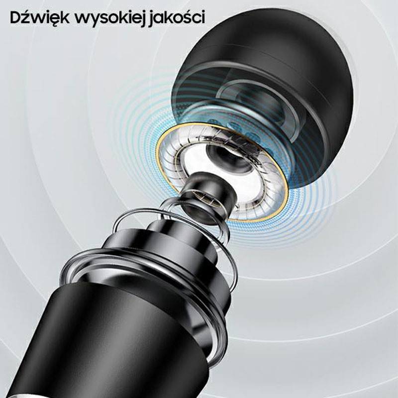 Słuchawki Przewodowe Jack 3.5 mm Usams Ep-42 Biały