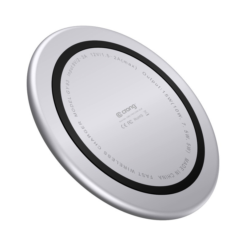 Ładowarka Bezprzewodowa Aluminiowa QI 15 W...