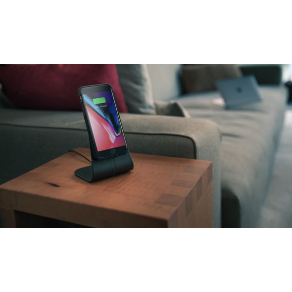 Ładowarka Bezprzewodowa Z Uchwytem Magnetycznym Aluminium ( QC 2.0 ) Xvida Fast Charging Desk Stand Czarny