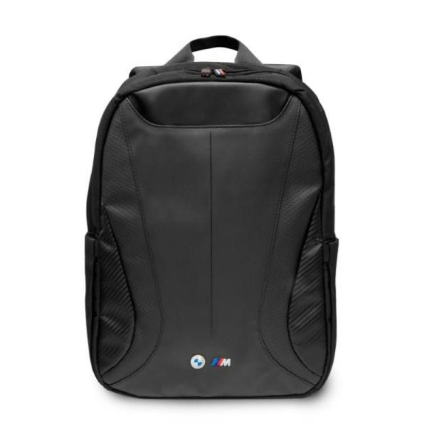 Plecak Na Notebook 16 " BMW Carbon&Leather Tricolor Czarny