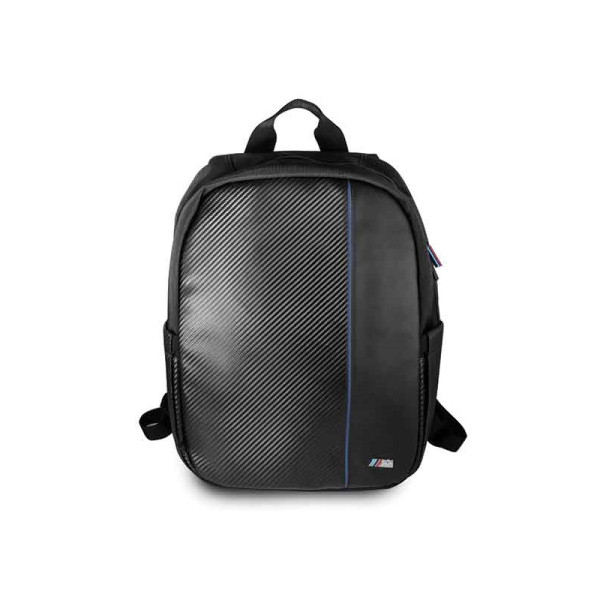 Plecak Na Notebook 16 " BMW Carbon Navy Stripe Czarny