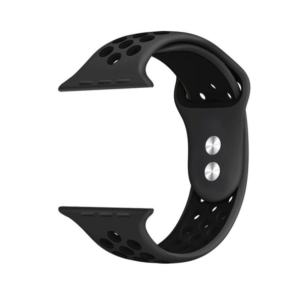 Pasek Do Apple Watch 38 / 40 / 41 mm Crong Duo Sport Szary