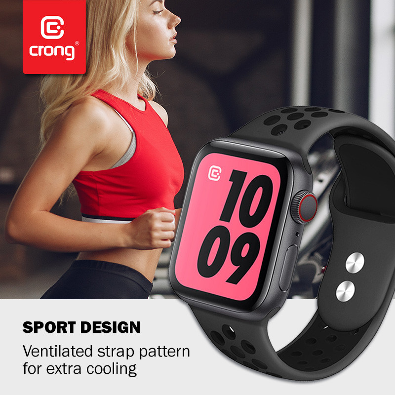 Pasek Do Apple Watch 38 / 40 / 41 mm Crong Duo...