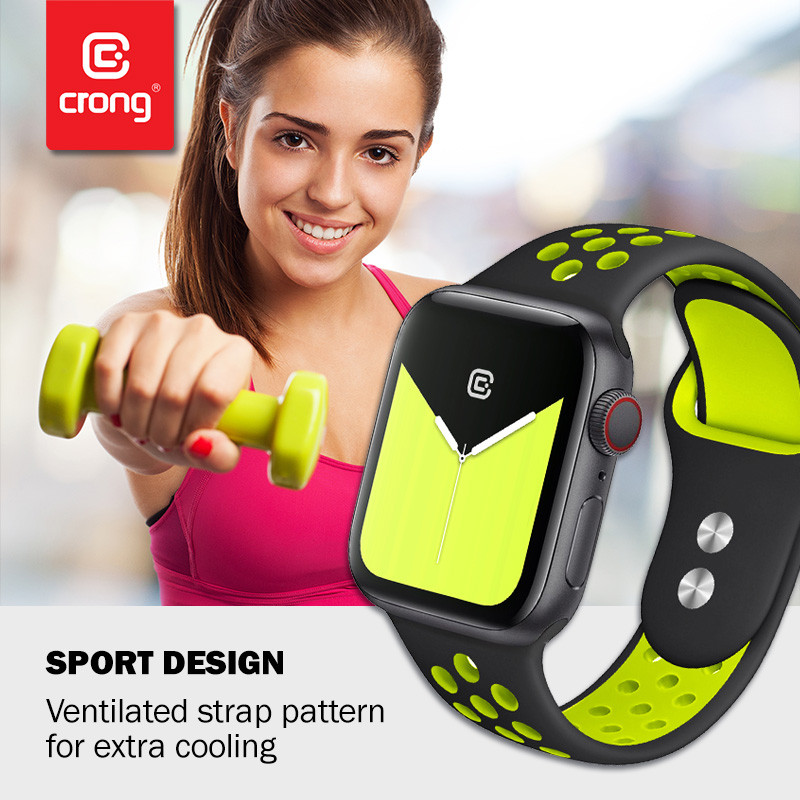 Pasek Do Apple Watch 38 / 40 / 41 mm Crong Duo...