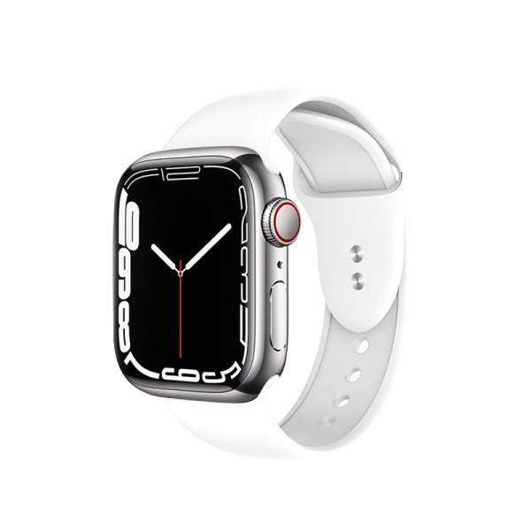 Pasek Do Apple Watch 38 / 40 / 41 mm Crong Liquid Biały