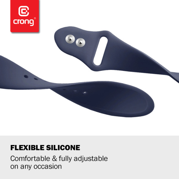 Pasek Do Apple Watch 38 / 40 / 41 mm Crong Liquid Czerwony