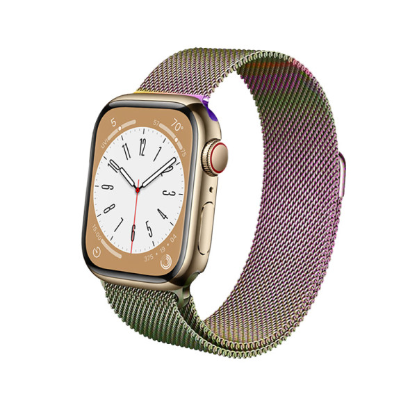 Bransoletka Ze Stali Nierdzewnej Do Apple Watch 38 / 40 / 41 mm Crong Milano Steel Fioletowy